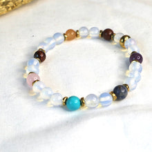 Load image into Gallery viewer, Opalite Chakra Bracelet