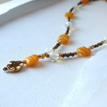 Load image into Gallery viewer, Yellow Gold Sunshine beaded Necklace
