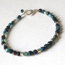 Load image into Gallery viewer, Ocean agate Blue Bracelet