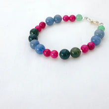 Load image into Gallery viewer, Bubblegum Gemstone Bracelet