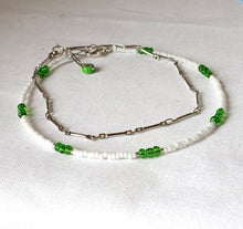 Load image into Gallery viewer, White Anklet