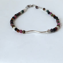 Load image into Gallery viewer, Tourmaline gemstone bracelet