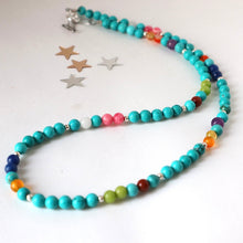 Load image into Gallery viewer, Turquoise Chakra Necklace
