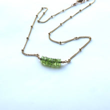 Load image into Gallery viewer, Peridot Necklace