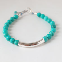 Load image into Gallery viewer, Turquoise Bar Bracelet