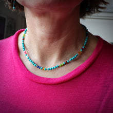 Load image into Gallery viewer, Turquoise Chakra Necklace