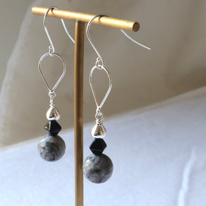 Jasper Gemstone Earrings