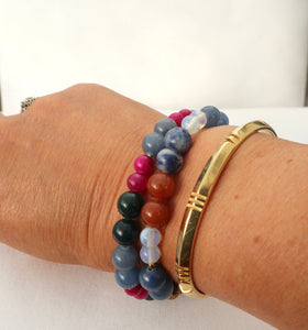 Autumn Agate Bracelet