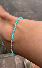 Load image into Gallery viewer, Turquoise  Bead Anklet