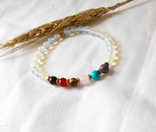 Load image into Gallery viewer, Chakra Opalite Bracelet