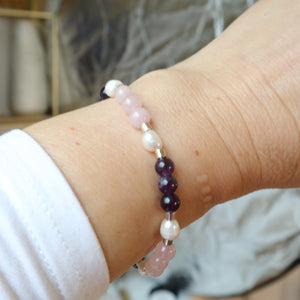 Amethyst Mix Bracelet