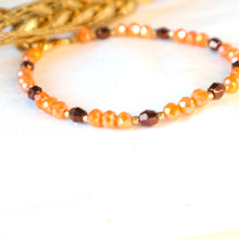 Load image into Gallery viewer, Orange Crystal Bracelet