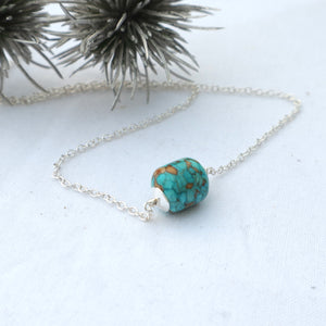 Mosaic Blue Pendant