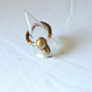 Organic Pearl Ring
