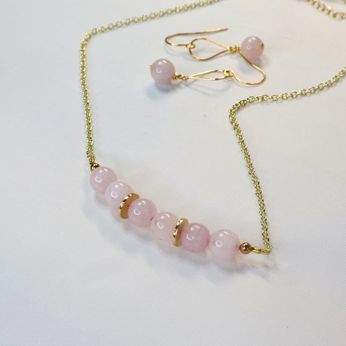 Rosequartz Necklace