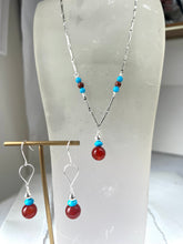 Load image into Gallery viewer, Carnelian Silver Necklace