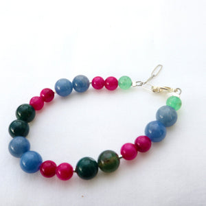 Bubblegum Gemstone Bracelet