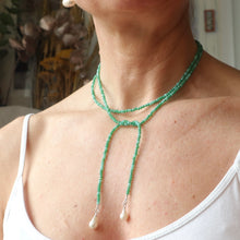 Load image into Gallery viewer, Beaded Lariat Necklace