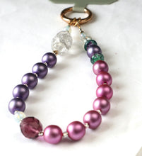 Load image into Gallery viewer, Purple Pearl Phone Strap