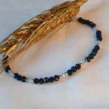 Load image into Gallery viewer, Midnight Navy Crystal Bracelet