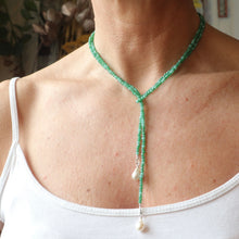 Load image into Gallery viewer, Lariat handmade necklace