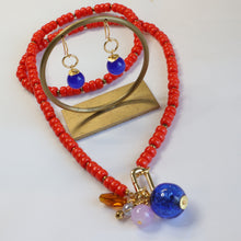 Load image into Gallery viewer, Deep Blue Earrings