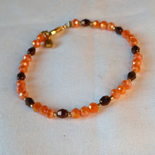 Load image into Gallery viewer, Orange Crystal Bracelet