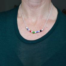 Load image into Gallery viewer, Millefiori Pearl Necklace