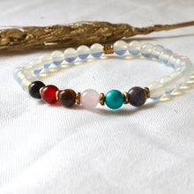 Load image into Gallery viewer, Chakra Opalite Bracelet