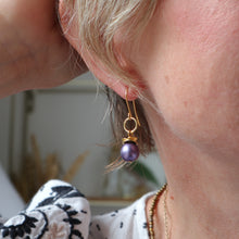Load image into Gallery viewer, Lilac Pearl Earrings
