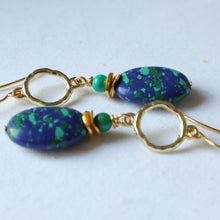 Load image into Gallery viewer, Mosaic Gemstone Earrings