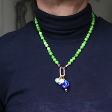 Load image into Gallery viewer, Green Beaded Necklace