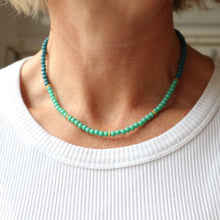 Load image into Gallery viewer, Blue Beaded Necklace