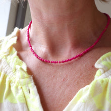 Load image into Gallery viewer, Pink Seed Bead Necklace
