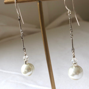 Pearl Chain Earrings