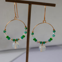 Load image into Gallery viewer, Sea Shades Hoop earrings