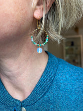 Load image into Gallery viewer, Sea Shades Hoop earrings