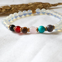 Load image into Gallery viewer, Chakra Opalite Bracelet