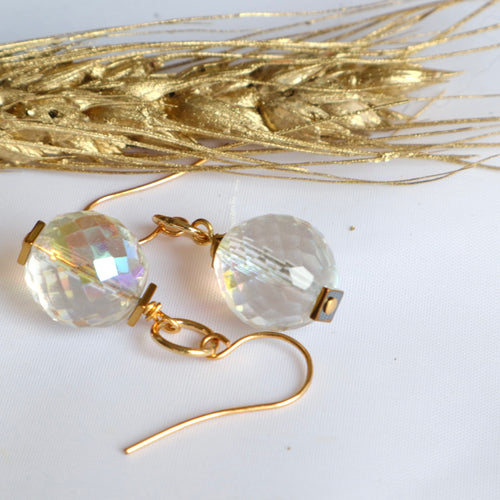 Clear Crystal Earrings
