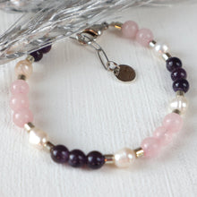 Load image into Gallery viewer, Amethyst Mix Bracelet