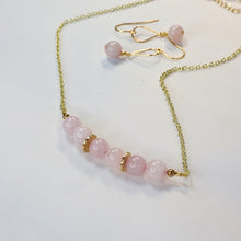 Load image into Gallery viewer, Rosequartz Earrings