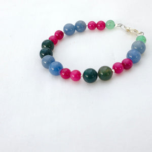 Bubblegum Gemstone Bracelet