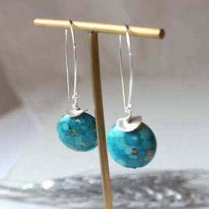 Blue Mosaic Earrings