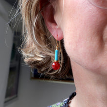 Load image into Gallery viewer, Carnelian Drop Earrings