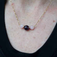 Load image into Gallery viewer, February birthstone necklace