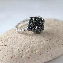 Load image into Gallery viewer, Grey Hematite Ring