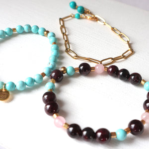 Turquoise Magnesite Bracelet