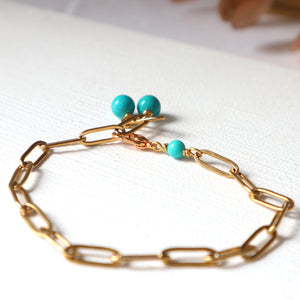 Gold Link Bracelet