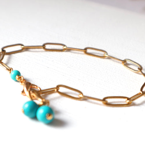 Gold Link Bracelet