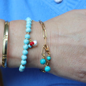 Turquoise Magnesite Bracelet